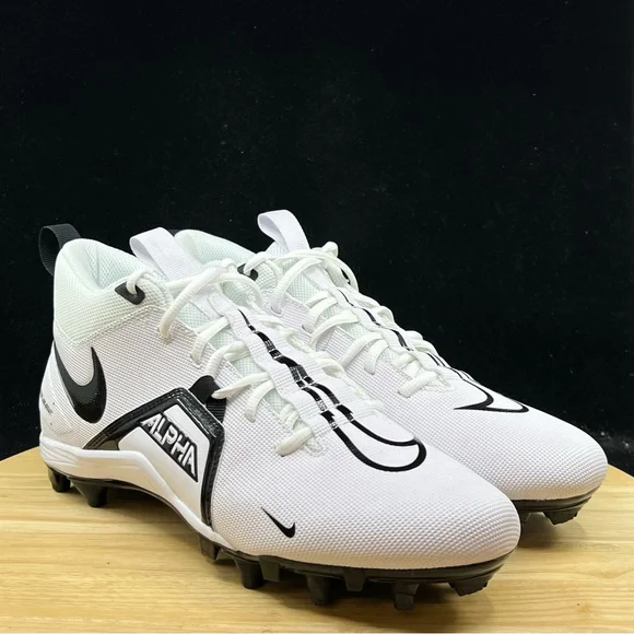 Mens Nike Alpha Menace Varsity 3 Shark Football Cleat Size 10.5 (CV0586-100) - Picture 4 of 10
